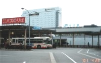 2001年現在の金沢駅